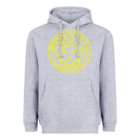 Heather Grey VINTAGE  Medusa Heavyweight Hoodie - artisFamous