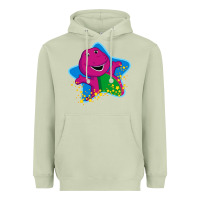 Matcha barney 5 Heavyweight Hoodie - artisFamous
