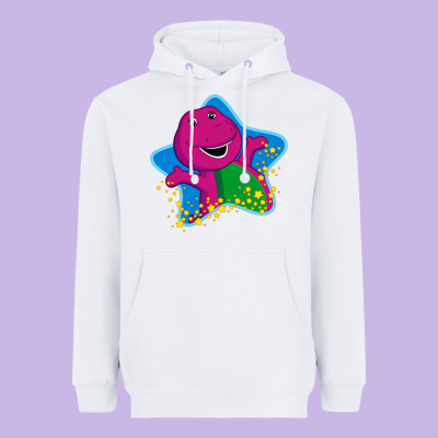 Barney 5 Heavyweight Hoodie Designed By Artisfamous