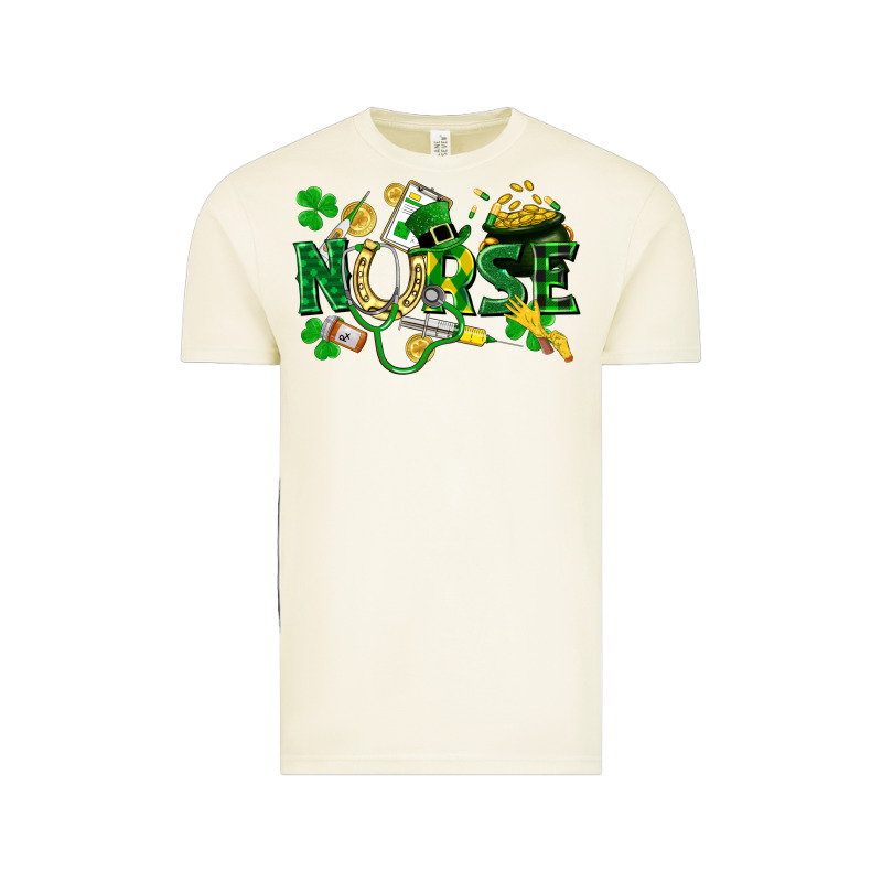 Nurse St Patrick Vintage Tee by FaDigitalArtStudio | Teevron