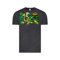 Vintage Black nurse st patrick Vintage Tee - FaDigitalArtStudio