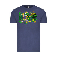 Vintage Denim nurse st patrick Vintage Tee - FaDigitalArtStudio