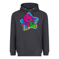 Smoke barney 5 Heavyweight Hoodie - artisFamous