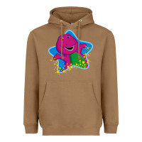 Toasted Coconut barney 5 Heavyweight Hoodie - artisFamous