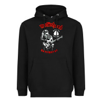 Black lemmy vocal Heavyweight Hoodie - artisFamous
