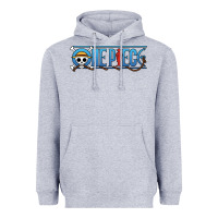 Heather Grey One piece Heavyweight Hoodie - artisFamous