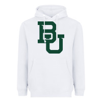 White baylor athletics Heavyweight Hoodie - artisFamous