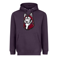Plum bloomsburg huskies Heavyweight Hoodie - artisFamous