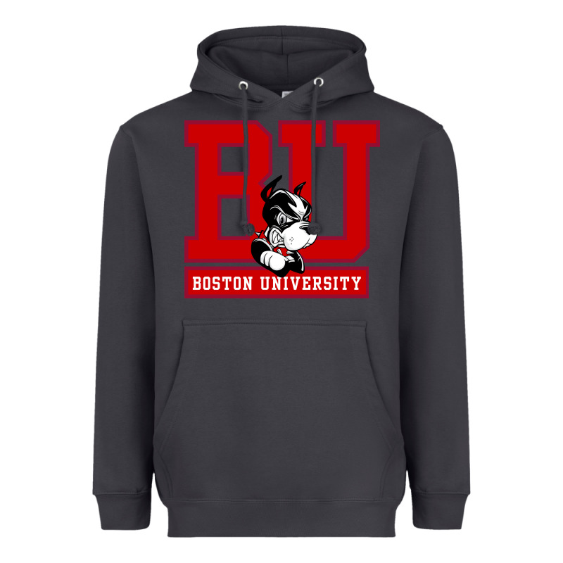 Boston University Terriers Heavyweight Hoodie by artisFamous | Teevron
