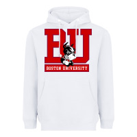 White boston university terriers Heavyweight Hoodie - artisFamous