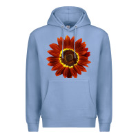 Colony Blue Rouge Royale Sunflower Premium Hoodie - LillyAllenDesigns