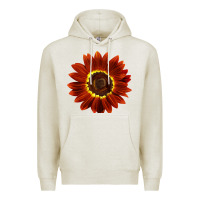 Oatmeal Heather Rouge Royale Sunflower Premium Hoodie - LillyAllenDesigns