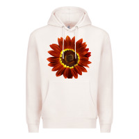 Pale Pink Rouge Royale Sunflower Premium Hoodie - LillyAllenDesigns