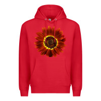 Red Rouge Royale Sunflower Premium Hoodie - LillyAllenDesigns