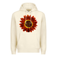 Sandshell Rouge Royale Sunflower Premium Hoodie - LillyAllenDesigns