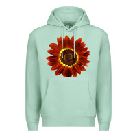 Seafoam Rouge Royale Sunflower Premium Hoodie - LillyAllenDesigns