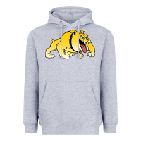 Heather Grey bowie state bulldogs Heavyweight Hoodie - artisFamous