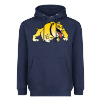 Navy bowie state bulldogs Heavyweight Hoodie - artisFamous