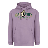 Lavender cal poly mustangs Heavyweight Hoodie - artisFamous