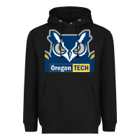 Black Oregon Tech Gift Heavyweight Hoodie - artisFamous