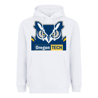 White Oregon Tech Gift Heavyweight Hoodie - artisFamous