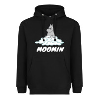 Black Moomin Heavyweight Hoodie - artisFamous