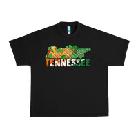 Black tennessee map st patrick's day Urban Heavy Tee - FaDigitalArtStudio