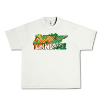 Tennessee Map St Patrick's Day Urban Heavy Tee | Teevron