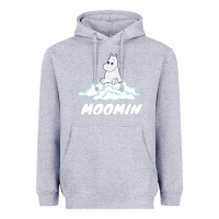 Heather Grey Moomin Heavyweight Hoodie - artisFamous