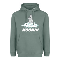 Sage Moomin Heavyweight Hoodie - artisFamous