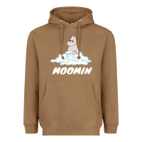 Toasted Coconut Moomin Heavyweight Hoodie - artisFamous