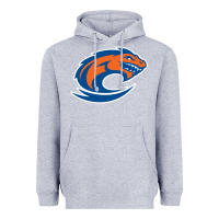 Heather Grey clayton state loch orange Heavyweight Hoodie - artisFamous