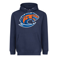 Navy clayton state loch orange Heavyweight Hoodie - artisFamous