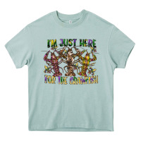 Arona im just here for the crawfish Heavy Core Tee - CowGirlArtShop