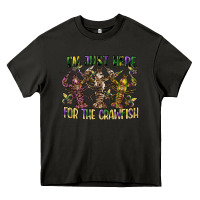 Asphalt im just here for the crawfish Heavy Core Tee - CowGirlArtShop