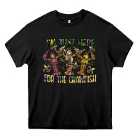 Black im just here for the crawfish Heavy Core Tee - CowGirlArtShop