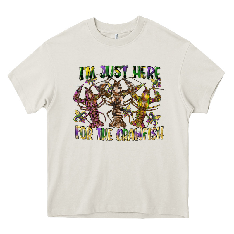Im Just Here For The Crawfish Heavy Core Tee by CowGirlArtShop | Teevron