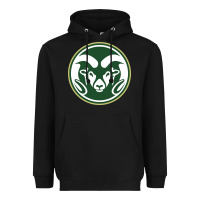 Black colorado state rams Heavyweight Hoodie - artisFamous
