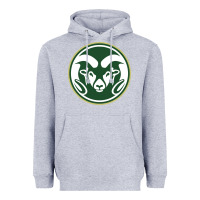 Heather Grey colorado state rams Heavyweight Hoodie - artisFamous