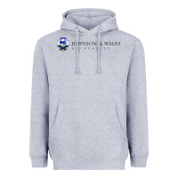 Heather Grey Johnson & Wales College Art Heavyweight Hoodie - artisFamous