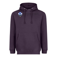Plum Johnson & Wales College Art Heavyweight Hoodie - artisFamous
