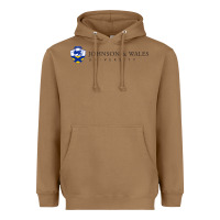 Toasted Coconut Johnson & Wales College Art Heavyweight Hoodie - artisFamous
