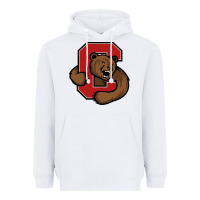 White cornell big red Heavyweight Hoodie - artisFamous