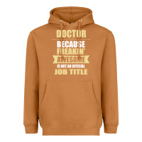 Meerkat doctor because freakin' awesome isn't a job title Heavyweight Hoodie - artisFamous