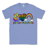 Colony Blue Peace love pride Classic Tee - CowGirlArtShop