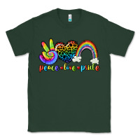 Sports Green Peace love pride Classic Tee - CowGirlArtShop