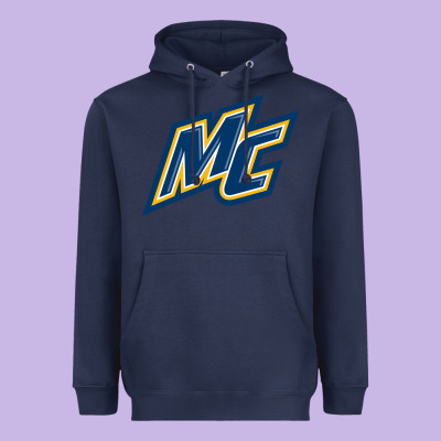Merrimack Warriors Heavyweight Hoodie Designed By Artisfamous