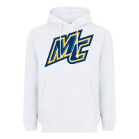 White merrimack warriors Heavyweight Hoodie - artisFamous
