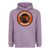Lavender Oregon College Gift Heavyweight Hoodie - artisFamous