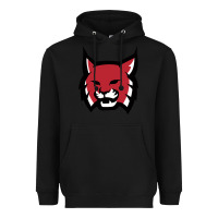 Black Rhodes College Athletic Heavyweight Hoodie - artisFamous